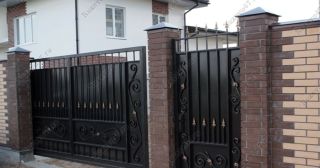 Купить распашные ворота кованные Приморско-Ахтарск, цена от 4766 руб.